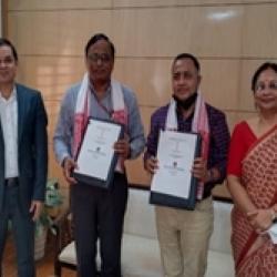  Signing of MoU between the Government of Assam and Mineral Exploration Corporation Limited (MECL)