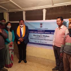 Inauguration of District Mines and Minerals Office of Dima Hasao  district on 19th January,2022